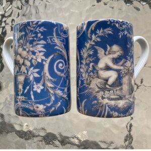 Hallmark Blue & White Angelic Design Mug Set